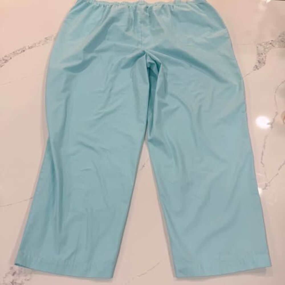 NWOT Blair light blue pants, 26W, 100% cotton, C7522 - Picture 2 of 4